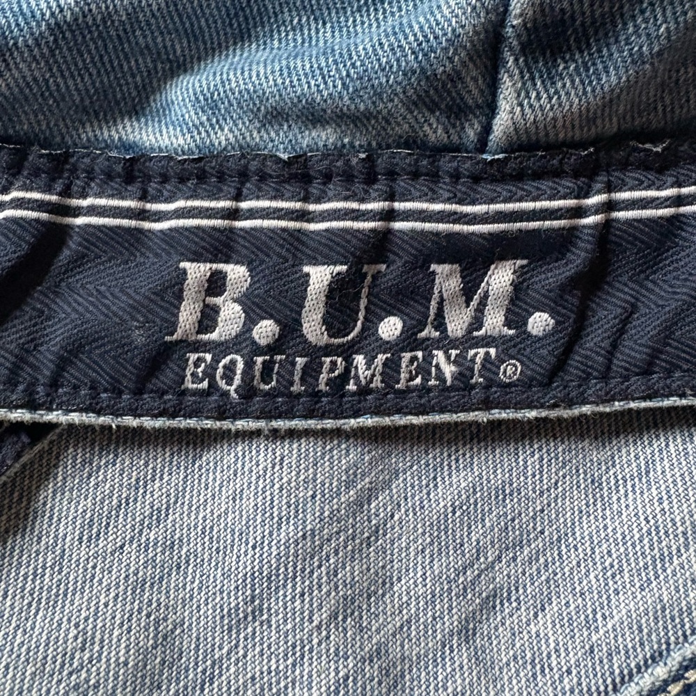 B.U.M. Equipment Women's Light Blue Denim Jean Jacket - Picture 4 of 5
